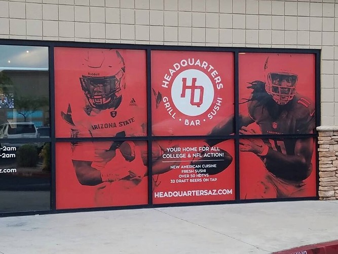 Store Front Graphics and Wall Wraps